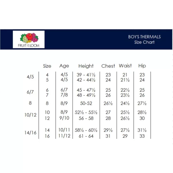 imageFruit of the Loom boys Premium Thermal Waffle Underwear SetRoyalAqua Cross Dye