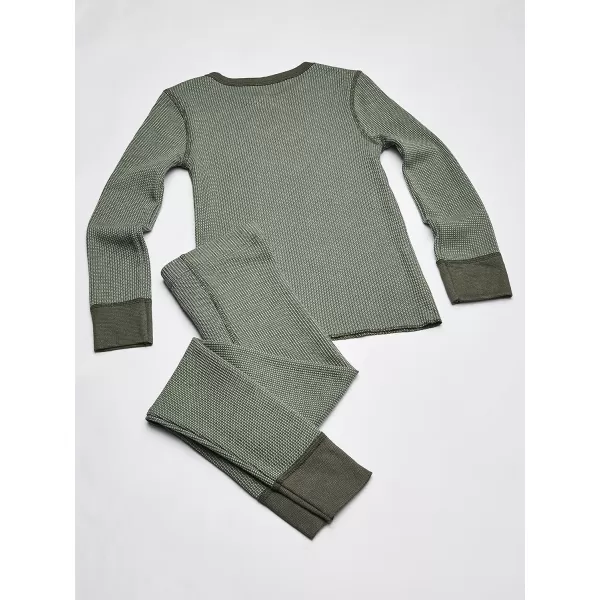 imageFruit of the Loom boys Premium Thermal Waffle Underwear SetSea Turtle