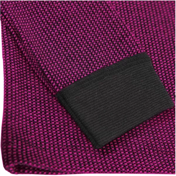 imageFruit of the Loom girls Premium Thermal Waffle Underwear SetBlackFuchsia Cross Dye