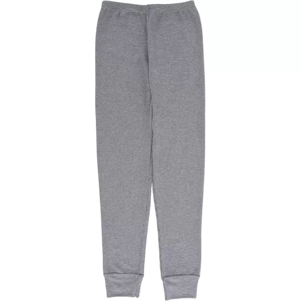 imageFruit of the Loom girls Premium Thermal Waffle Underwear SetHeather Greystone