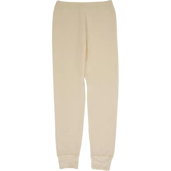 imageFruit of the Loom girls Premium Thermal Waffle Underwear SetNatural