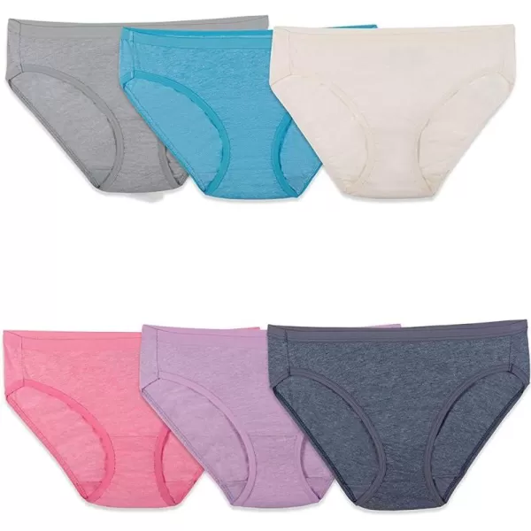 imageFruit of the Loom Womens Beyondsoft Underwear Super Soft Designed with Comfort in Mind Available in Plus SizeBikini  Cotton Blend  6 Pack