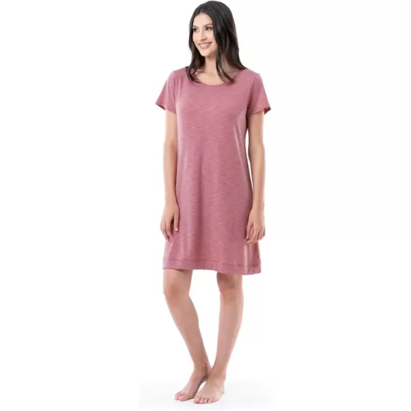 imageFruit of the Loom Womens Super Soft and Breathable Sleep ShirtAntique Heather Blush