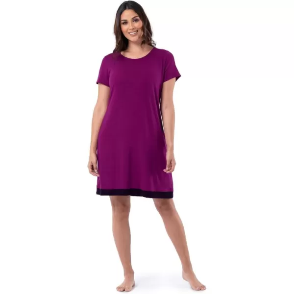 imageFruit of the Loom Womens Super Soft and Breathable Sleep ShirtBerry