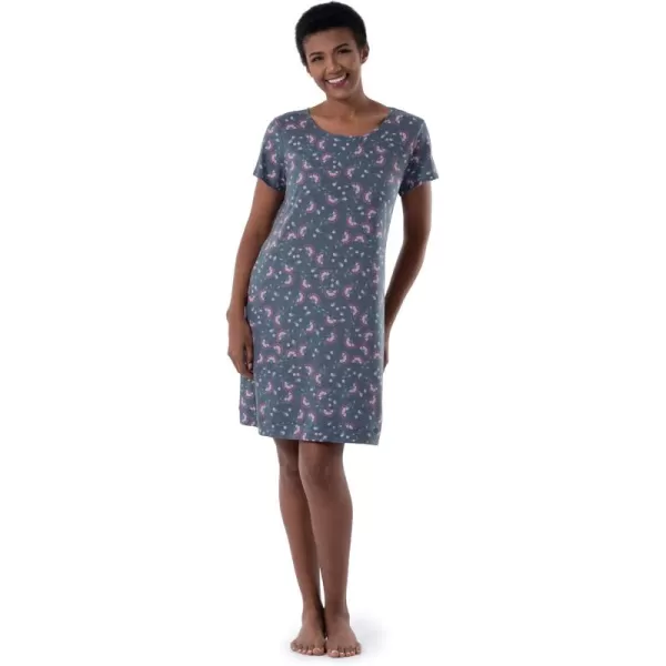 imageFruit of the Loom Womens Super Soft and Breathable Sleep ShirtFloral