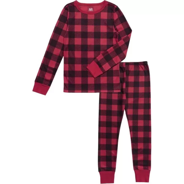 imageFruit of the Loom boys Premium Thermal Waffle Underwear SetBuffalo Check