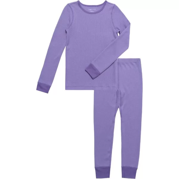 imageFruit of the Loom girls Premium Thermal Waffle Underwear SetLavenderPurple