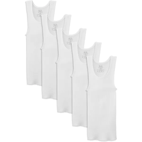 imageFruit of the Loom Boys Cotton White T ShirtTank  Boys  120  White