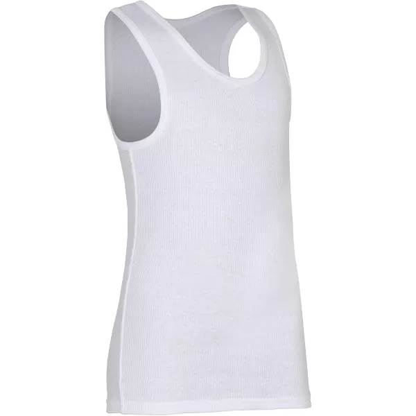 imageFruit of the Loom Boys Eversoft Cotton Undershirts T Shirts ampamp Tank TopsTank  Boys  5 Pack  White