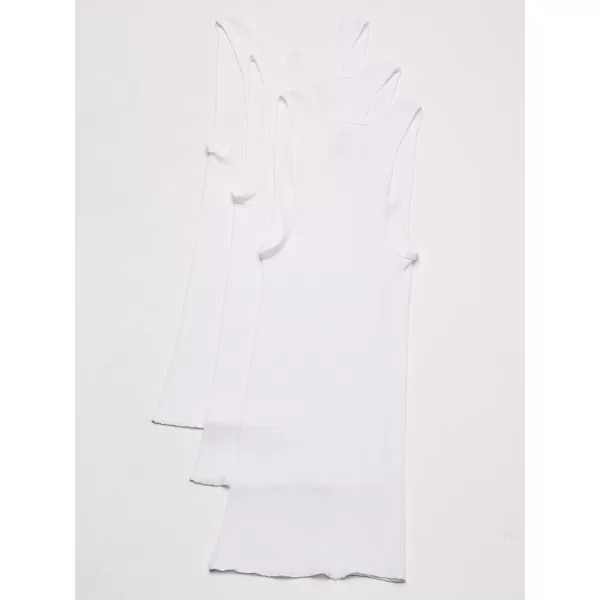 imageFruit of the Loom Boys Eversoft Cotton Undershirts T Shirts ampamp Tank TopsToddler  5 Pack  White