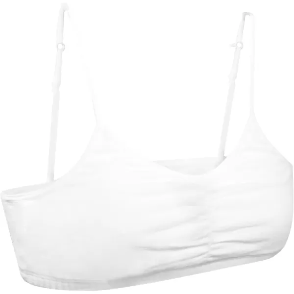 imageFruit of the Loom Girls Bra with Removable Cookies 2packHappy StripeWhite
