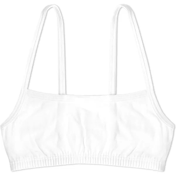imageFruit of the Loom Girls Spaghetti Strap Sports BraBlackRed HotWhite