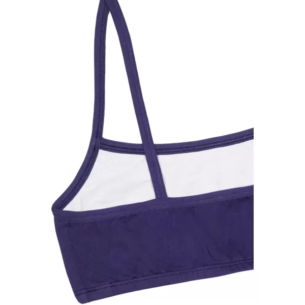 imageFruit of the Loom Girls Spaghetti Strap Sports BraBlueberryBlackGreyWhiteSandBlush