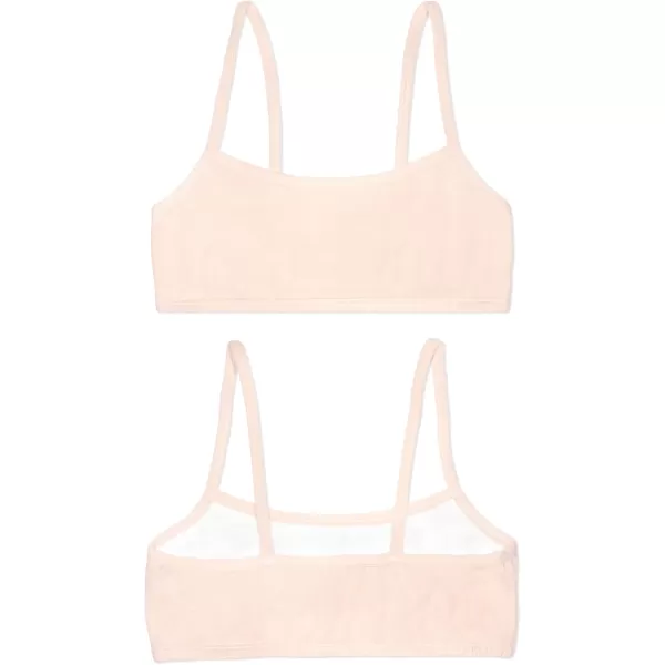 imageFruit of the Loom Girls Spaghetti Strap Sports BraBlushingGrey HeatherBlackNude