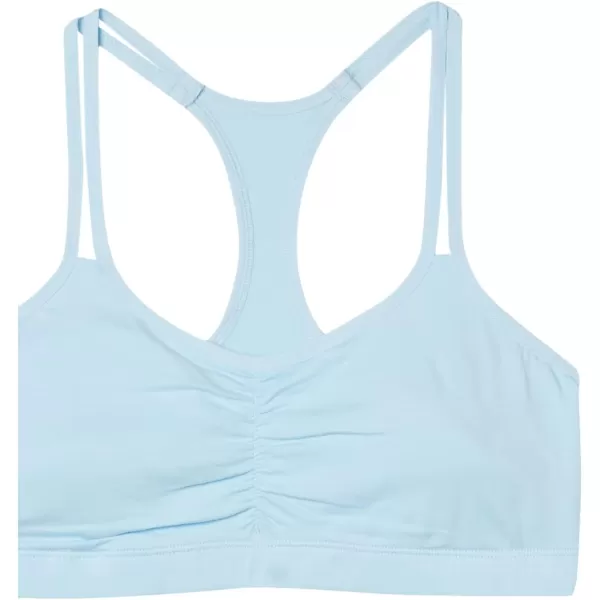 imageFruit of the Loom Girls Spaghetti Strap Sports BraEyeshadowWhiteHyacinth