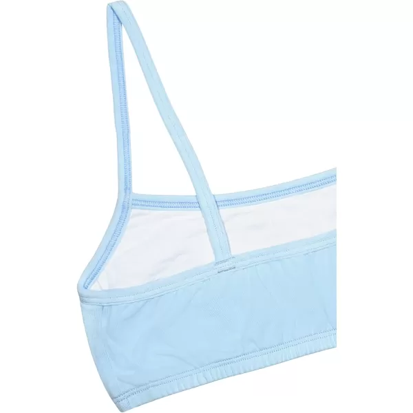 imageFruit of the Loom Girls Spaghetti Strap Sports BraLeoEyeshadowGreyWhiteMarbleBlack