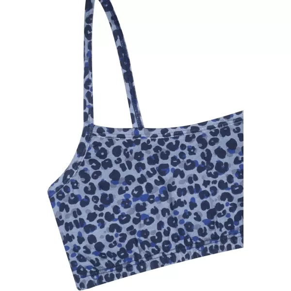 imageFruit of the Loom Girls Spaghetti Strap Sports BraLeoEyeshadowGreyWhiteMarbleBlack