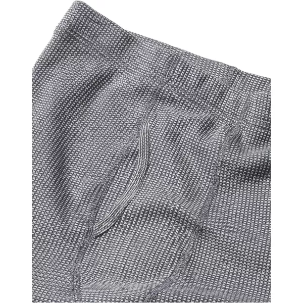 imageFruit of the Loom boys Premium 2pack Thermal Waffle BottomBlackHeather Greystone