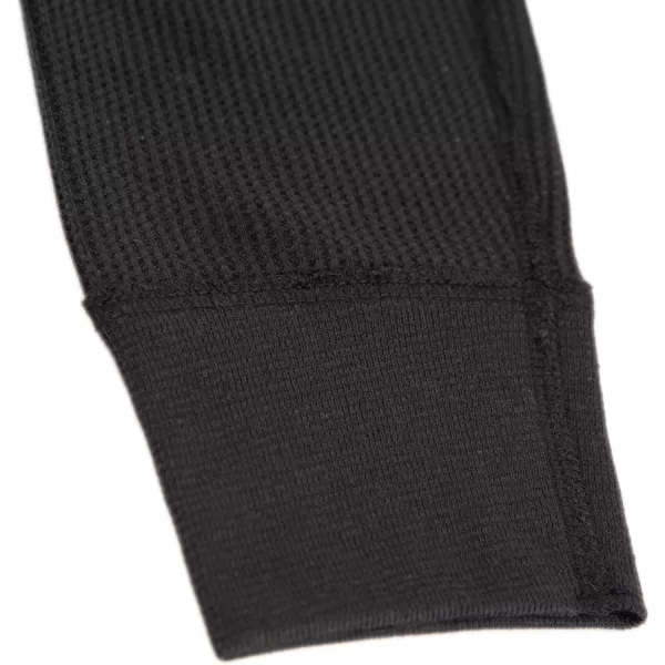 imageFruit of the Loom boys Premium 2pack Thermal Waffle BottomBlackNatural