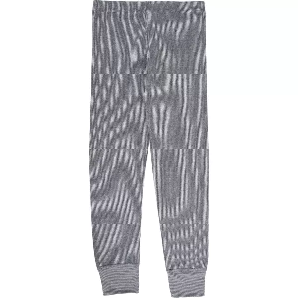 imageFruit of the Loom boys Premium 2pack Thermal Waffle BottomHeather GreystoneNatural
