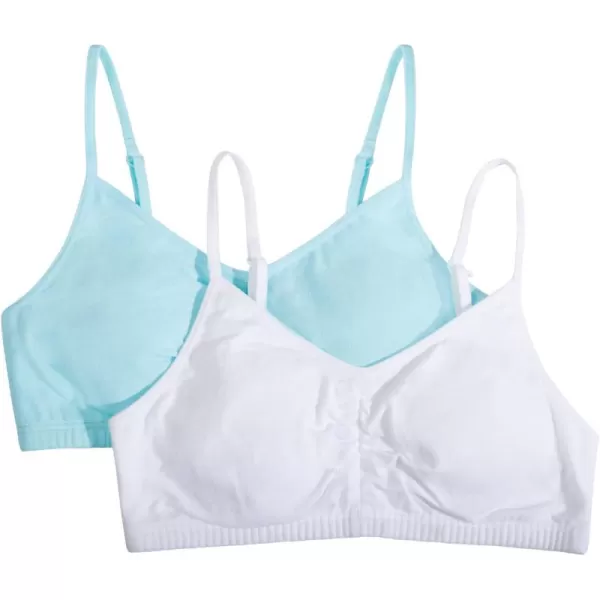 White/Soft Blue