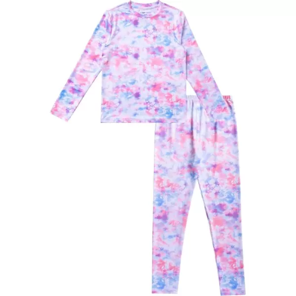 imageFruit of the Loom Girls Performance Baselayer Thermal SetTie Dye