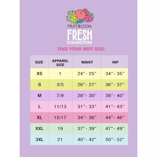 imageFruit of the Loom A Fresh Collection Sneak Chic 3Pack Womens Seamless Thong  For Ultimate Comfort ampamp Invisible StyleSugar PlumGreyStellar Orchid