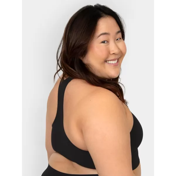 imageFruit of the Loom A Fresh Collection So Sporty 2Pack Womens Seamless Racerback Croptop BrasRose ShadowBlack Hue