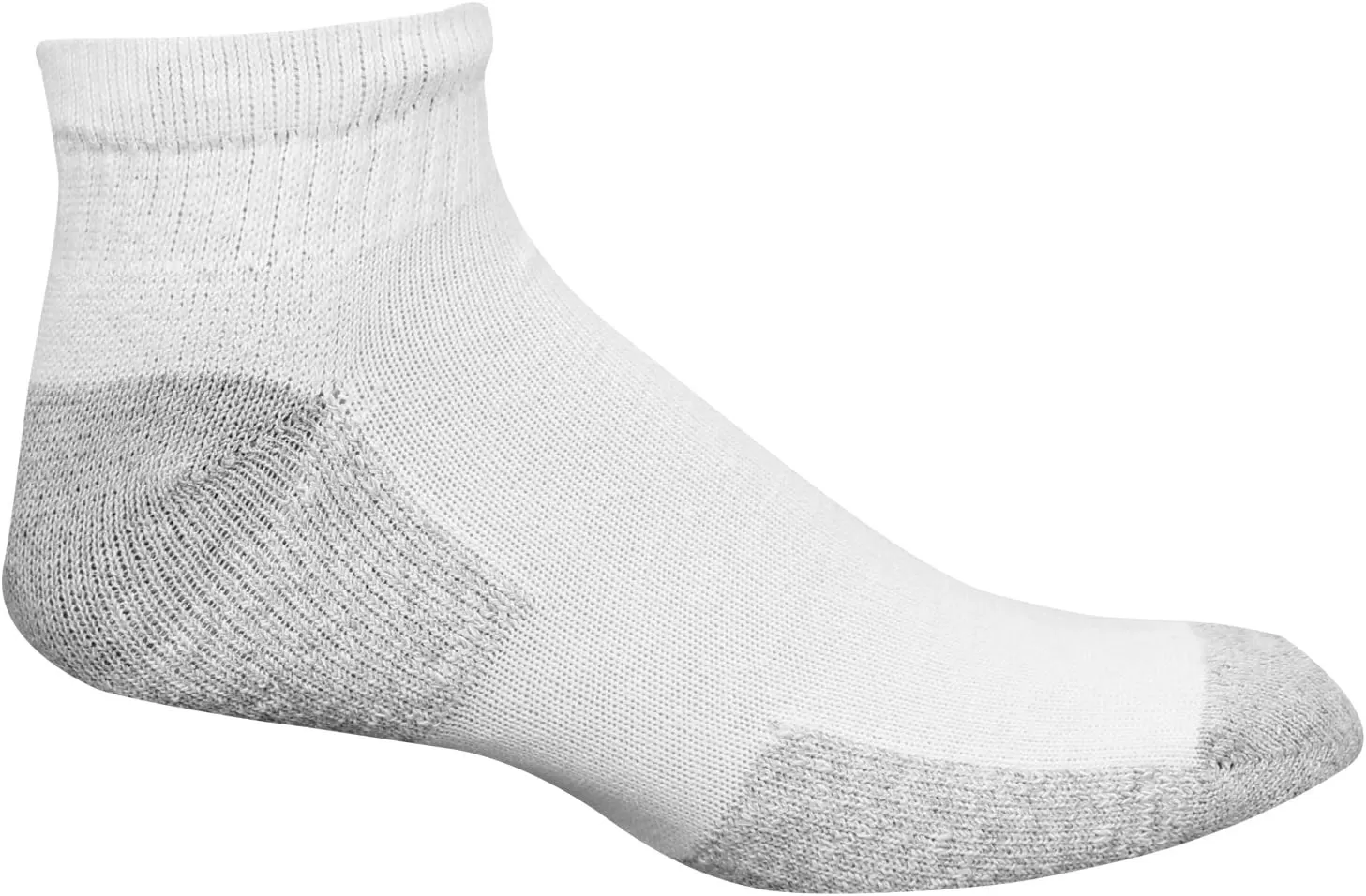imageFruit of the Loom Mens 12 Pair Pack Dual Defense Cushioned SocksWhite 10 Pack