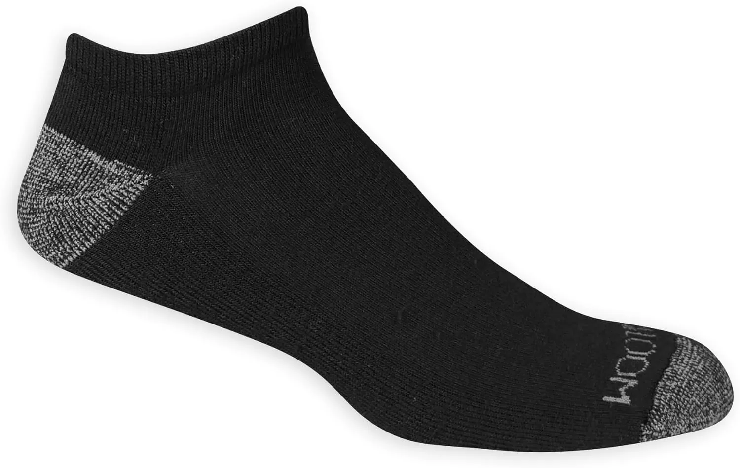 imageFruit of the Loom Mens Dual Defense No Show Socks 12 PackBlack