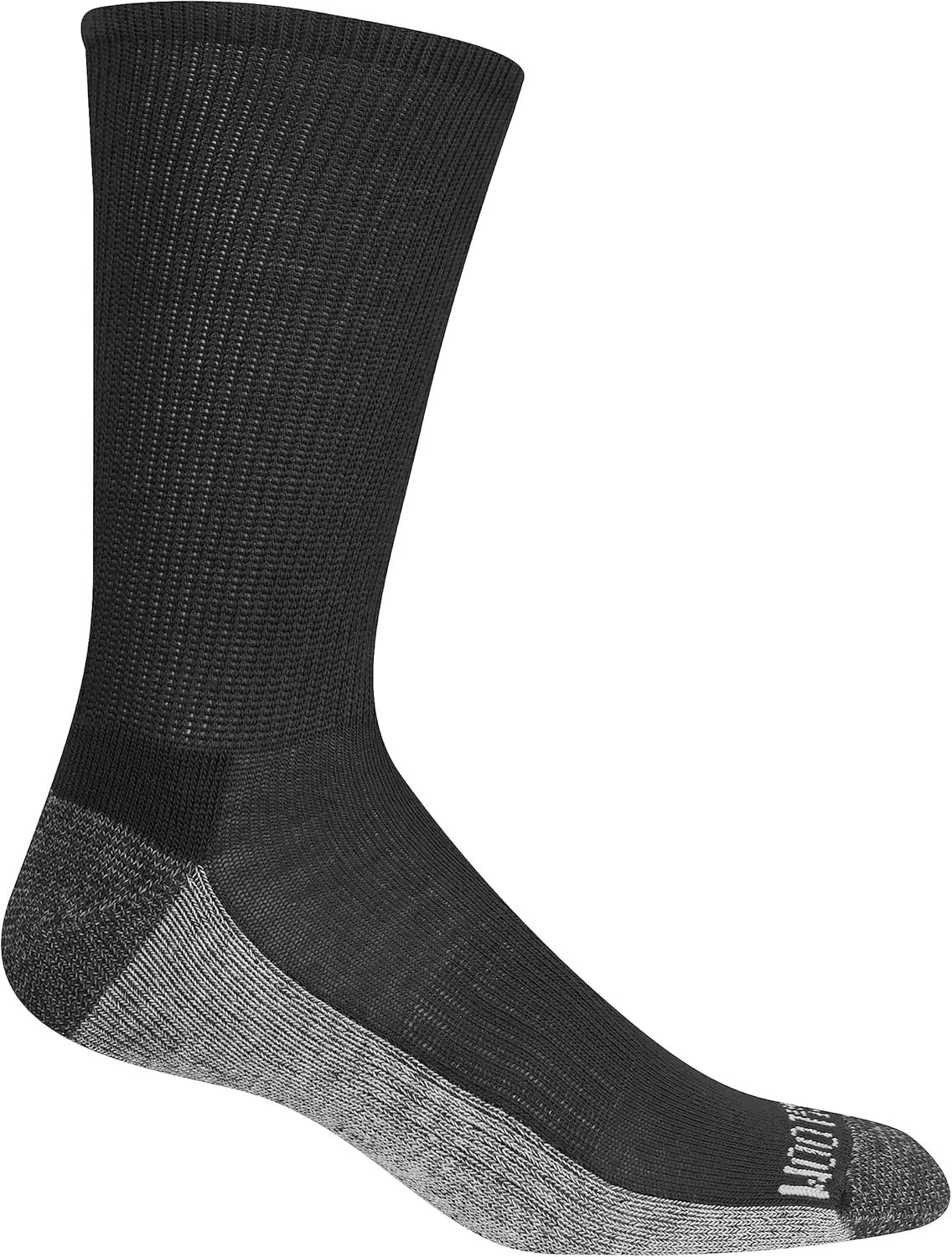 imageFruit of the Loom Mens Everyday Lightweight Sport Crew Socks 6 PackBlack