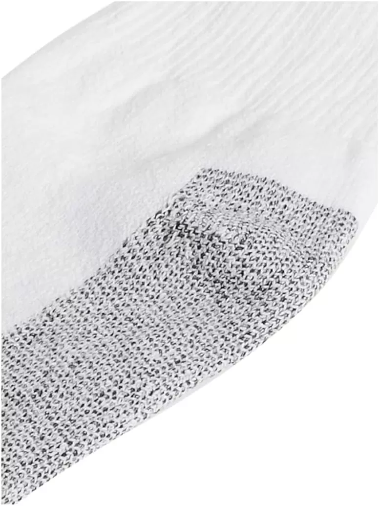 imageFruit of the Loom Mens Work Gear Cushioned Crew Socks 10 PairWhite