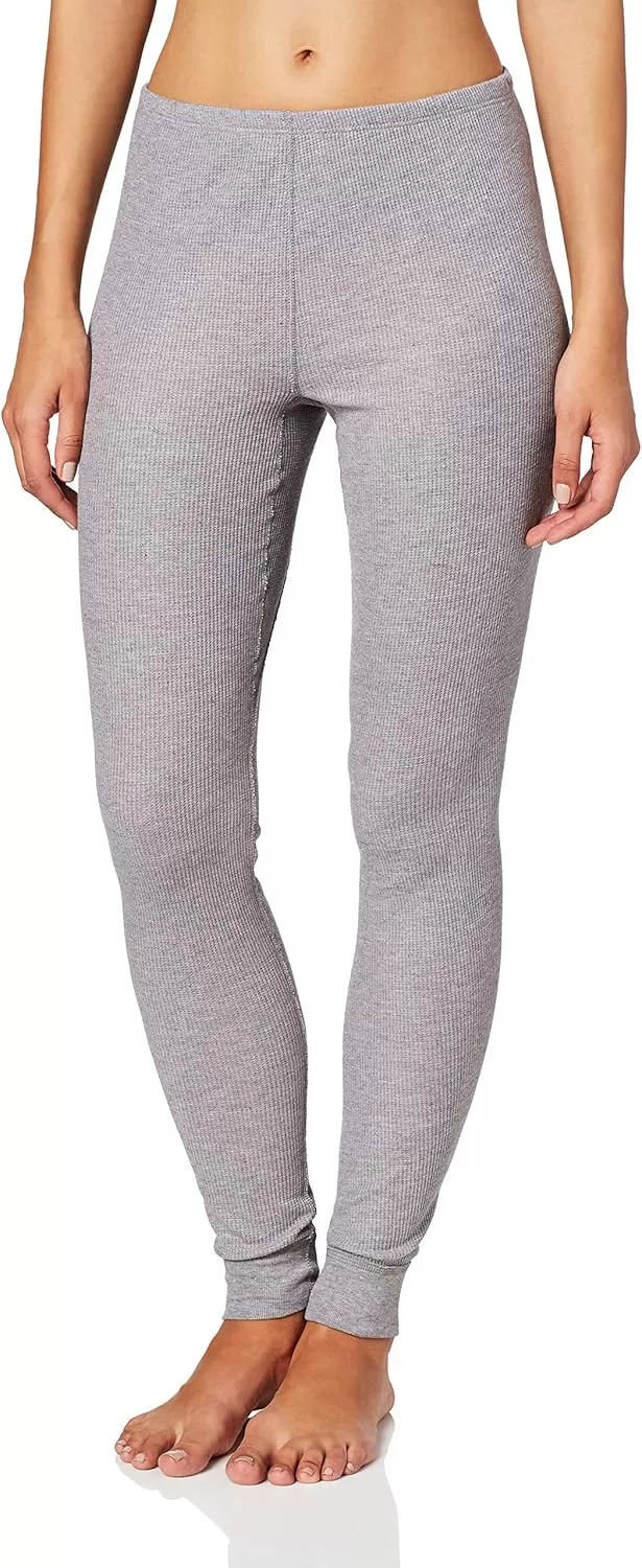 imageFruit of the Loom Womens Thermal Waffle BottomGray
