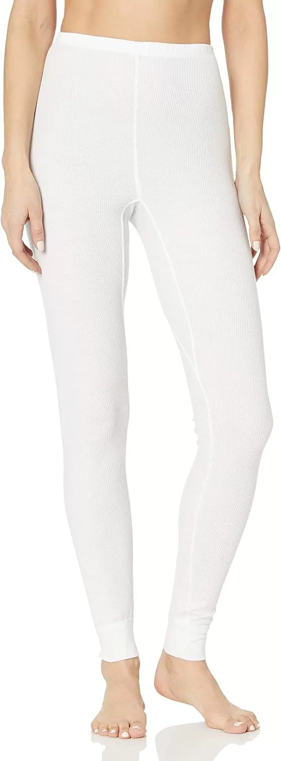 imageFruit of the Loom Womens Thermal Waffle BottomWhite
