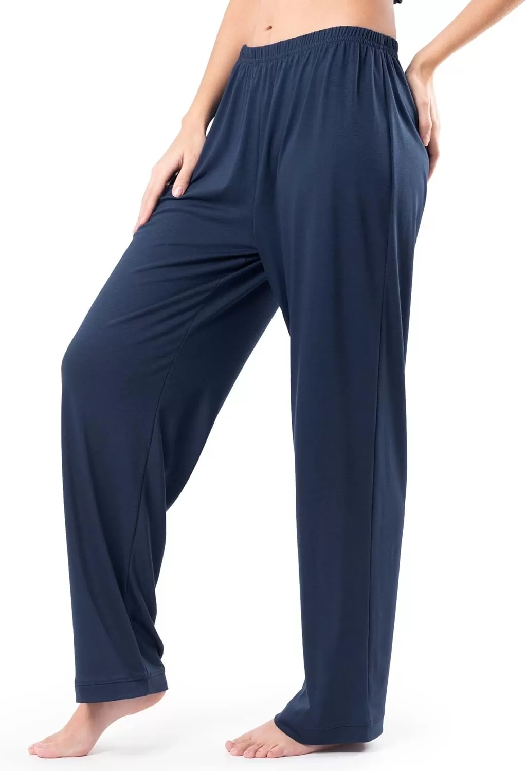 imageFruit of the Loom womens Breathable Tank Top Pant and Cardigan Sleep SetMidnight Blue