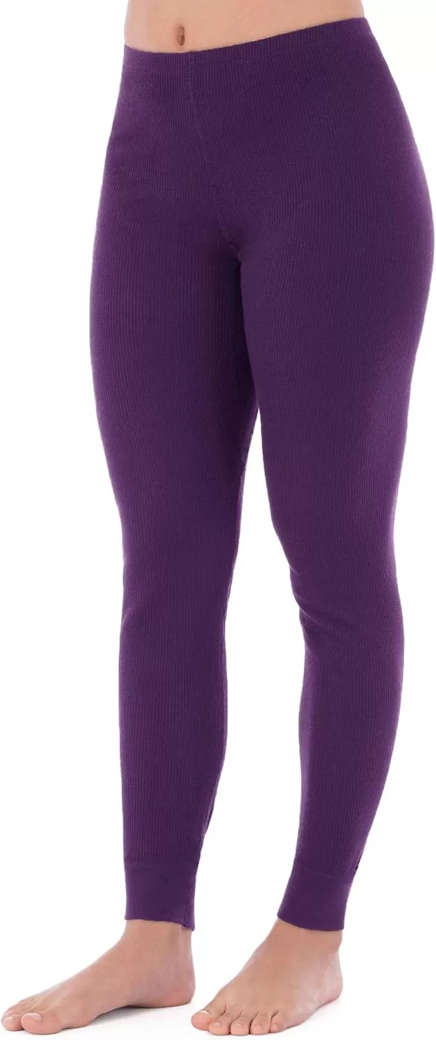 imageFruit of the Loom womens Micro Waffle Premium Thermal SetViolet