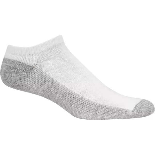 imageFruit of the Loom Mens Dual Defense No Show Socks 12 PackWhite