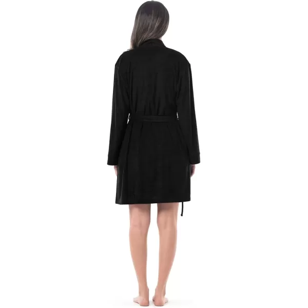 imageFruit of the Loom Womens Beyondsoft Sleep Chemise and Robe SetBlack