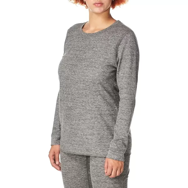 imageFruit of the Loom womens Micro Waffle Premium Thermal SetSmoke Heather
