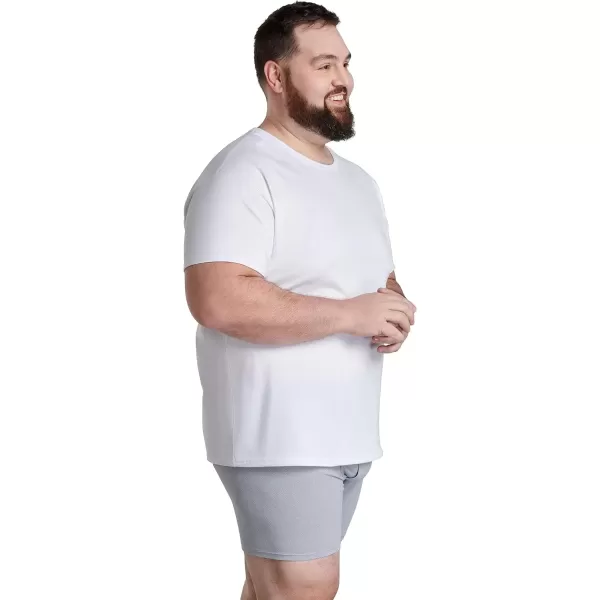 imageFruit of the Loom Mens Big and Tall Tagfree UndershirtsWhite