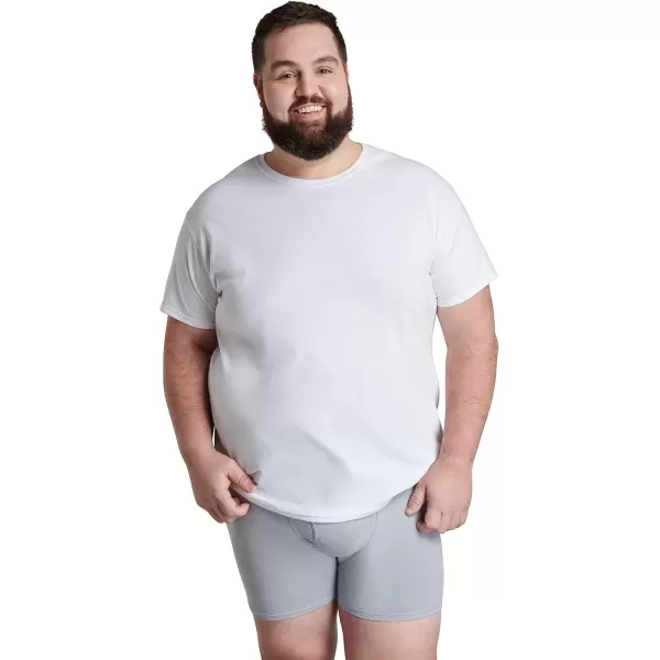 imageFruit of the Loom Mens Big and Tall Tagfree UndershirtsWhite