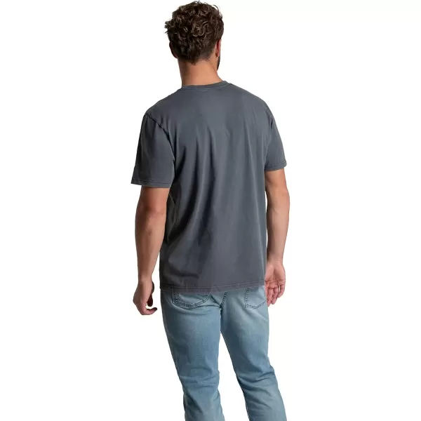 imageFruit of the Loom Mens Crafted Comfort Tee Relaxed ampamp Classic Fit Sizes S2xClassic Fit  Cotton  Charcoal