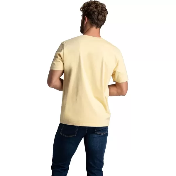 imageFruit of the Loom Mens Crafted Comfort Tee Relaxed ampamp Classic Fit Sizes S2xClassic Fit  Cotton  Cornfield