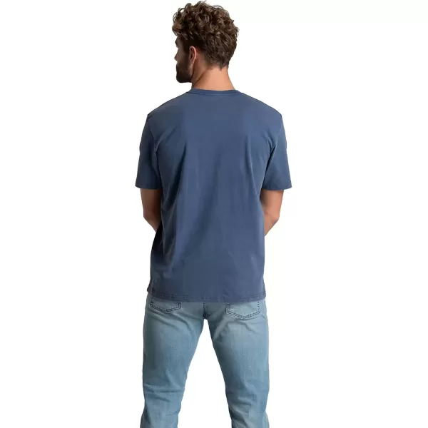 imageFruit of the Loom Mens Crafted Comfort Tee Relaxed ampamp Classic Fit Sizes S2xClassic Fit  Cotton  Dark Tide