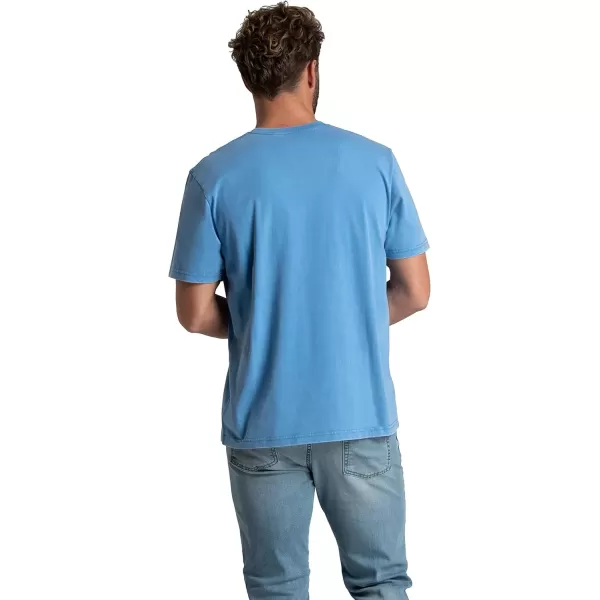 imageFruit of the Loom Mens Crafted Comfort Tee Relaxed ampamp Classic Fit Sizes S2xClassic Fit  Cotton  Favorite Blue