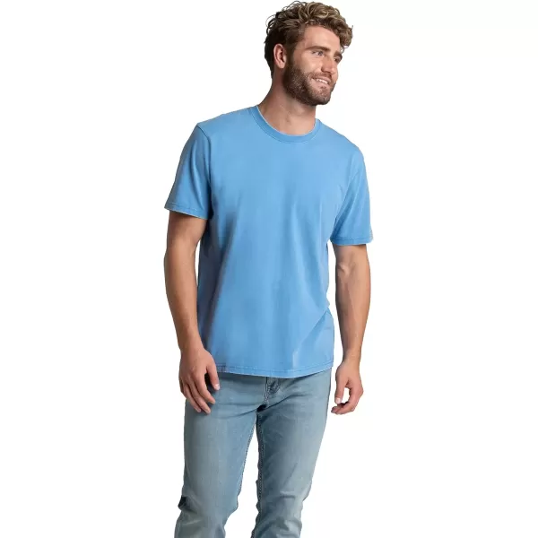 imageFruit of the Loom Mens Crafted Comfort Tee Relaxed ampamp Classic Fit Sizes S2xClassic Fit  Cotton  Favorite Blue