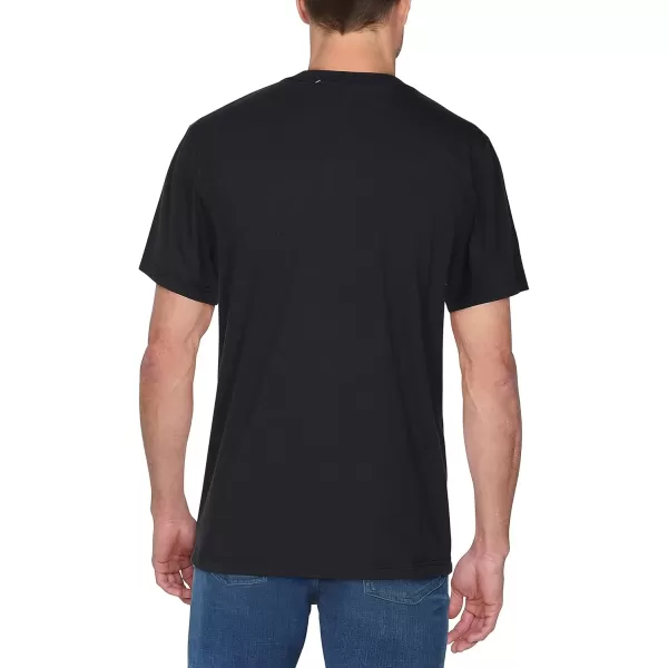 imageFruit of the Loom Mens Crafted Comfort Tee Relaxed ampamp Classic Fit Sizes S2xRelaxed Fit  Cotton  Black