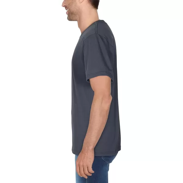 imageFruit of the Loom Mens Crafted Comfort Tee Relaxed ampamp Classic Fit Sizes S2xRelaxed Fit  Cotton  Grey