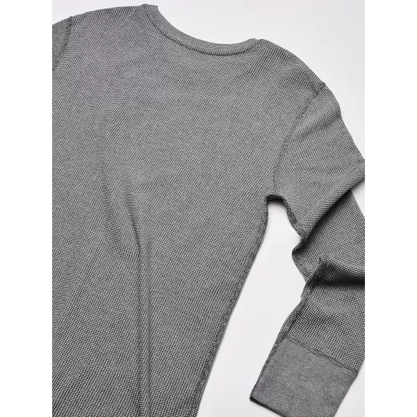 imageFruit of the Loom Mens Recycled Waffle Thermal Underwear Crew Top 1 and 2 PacksGreystone Heather