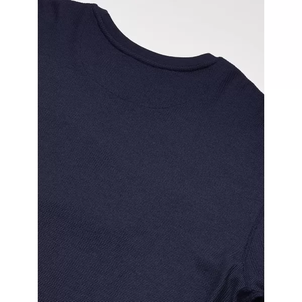 imageFruit of the Loom Mens Recycled Waffle Thermal Underwear Crew Top 1 and 2 PacksNavy